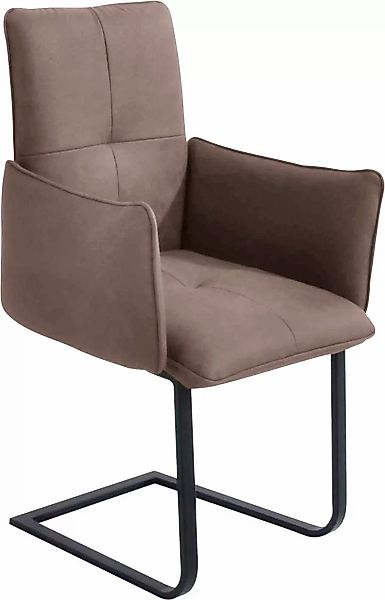 K+W Komfort & Wohnen Freischwinger, Microfaser 785, Freischwinger, Gestell günstig online kaufen
