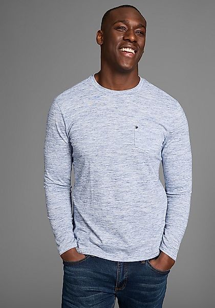 Bruno Banani Langarmshirt Langarmshirt in schmaler Passform günstig online kaufen