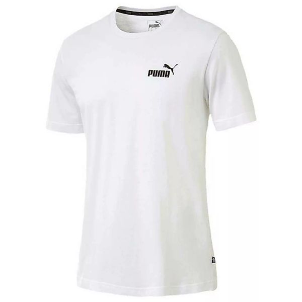 Puma Essential Small Logo Kurzarm T-shirt L Puma White günstig online kaufen