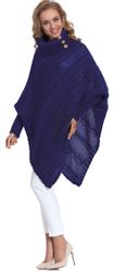 Merry Style Strickponcho Damen Poncho C46l4 günstig online kaufen