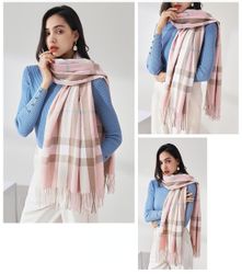 Blusmart Schal Karierter Schal für Damen, günstig online kaufen