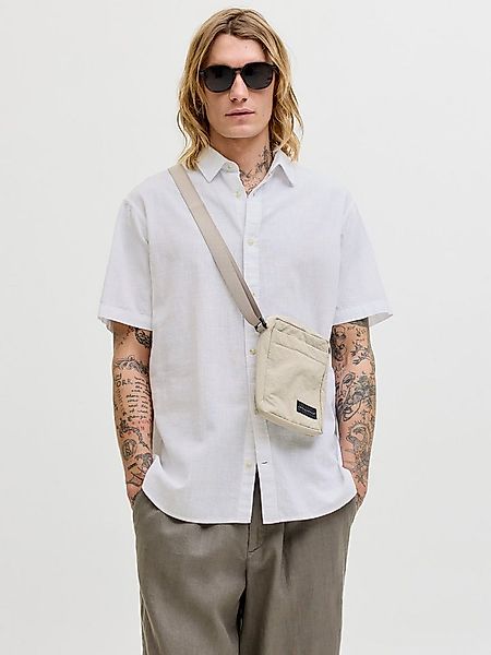 Jack & Jones Kurzarmhemd JJESUMMER LINEN BLEND SHIRT S/S SN Baumwolle mit L günstig online kaufen