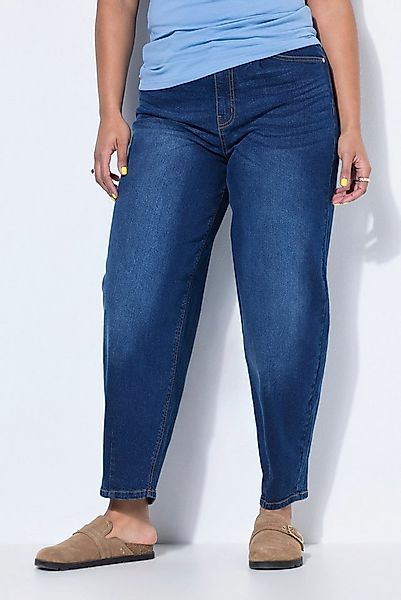 Studio Untold Regular-fit-Jeans Ballon-Jeans Dark-Denim High Waist 5-Pocket günstig online kaufen