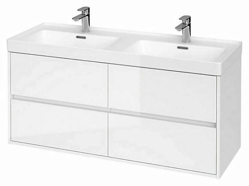 KOLMAN Waschbeckenunterschrank Badmöbel Set CREA 120 Badezimmerschrank mit günstig online kaufen