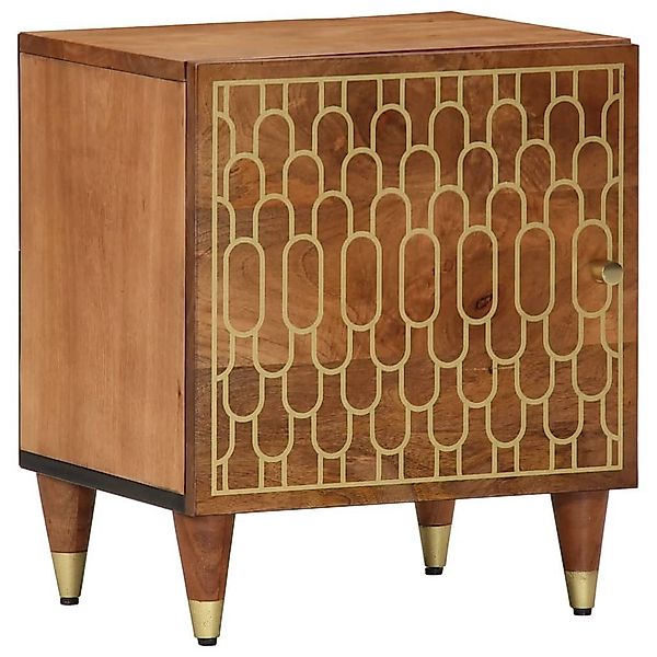 vidaXL Nachttisch Nachttisch 40x33x46 cm Massivholz günstig online kaufen