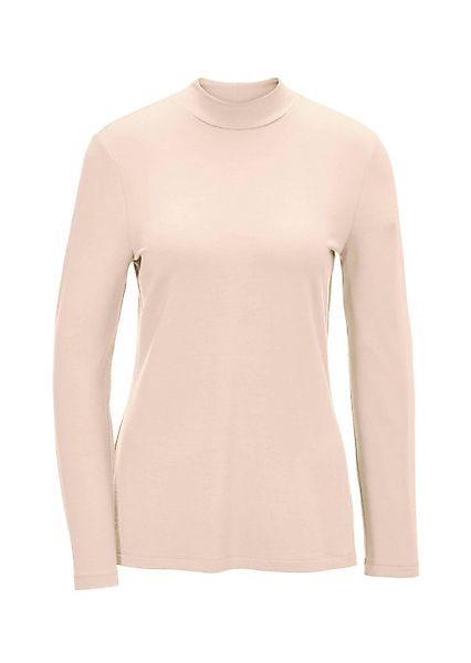 GOLDNER Longpullover "Stehkragenshirt mit Langarm" günstig online kaufen