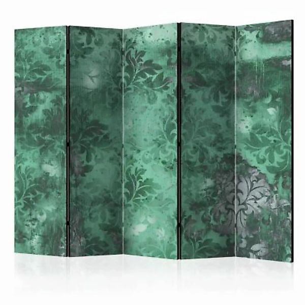 artgeist Paravent Emerald Memory II [Room Dividers] grün Gr. 225 x 172 günstig online kaufen