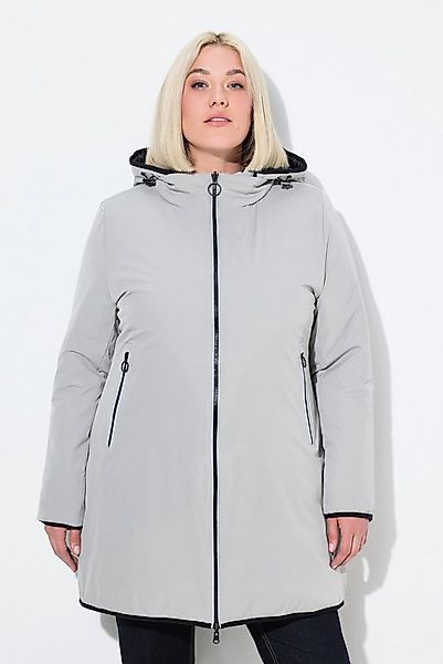 Ulla Popken Funktionsjacke HYPRAR Wende-Steppjacke wasserdicht 2-Wege Zippe günstig online kaufen