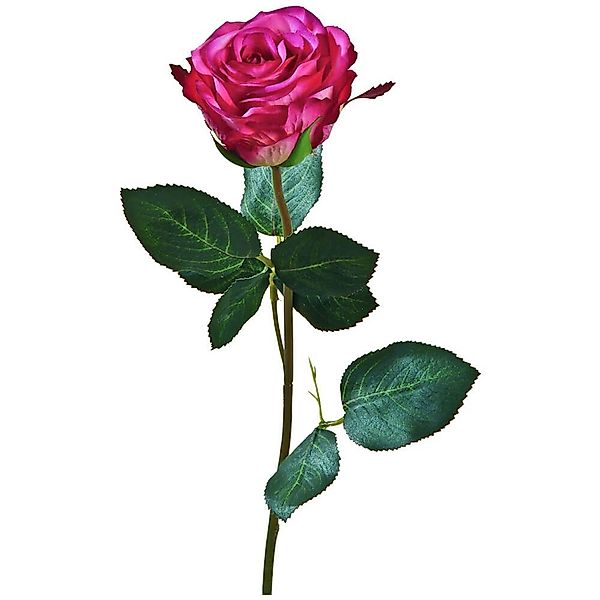 Kunstblume Rose Madame Stielrose Kunstpflanze 37 günstig online kaufen