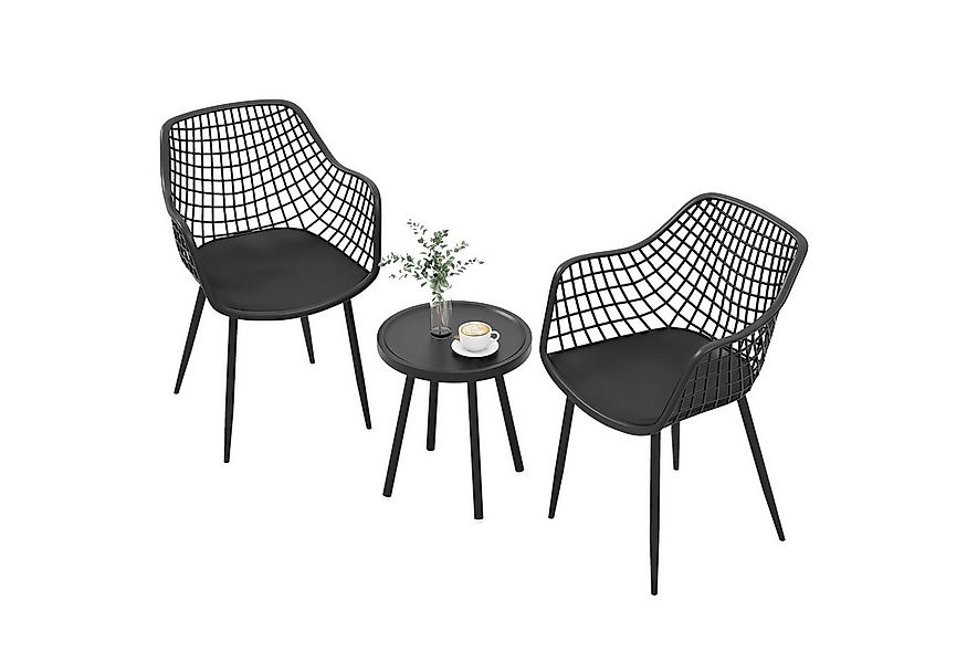 KOMFOTTEU Balkonset Gartenmöbel, (3-tlg), Terrassenmöbel Set Sitzgruppe Sit günstig online kaufen