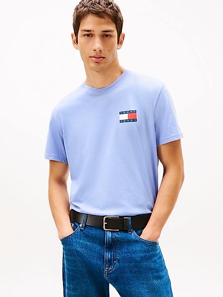 Tommy Jeans T-Shirt "TJM SLIM ESSENTIAL FLAG TEE EXT" günstig online kaufen