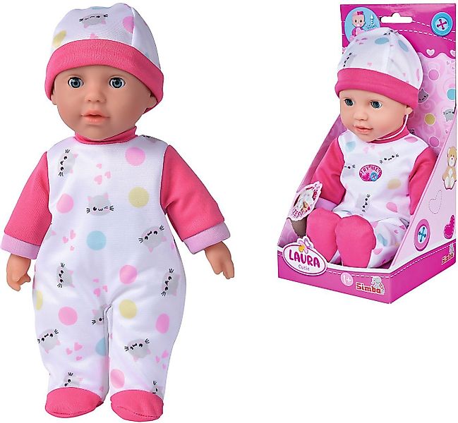 SIMBA Babypuppe Laura Cutie, mit Soundeffekten günstig online kaufen