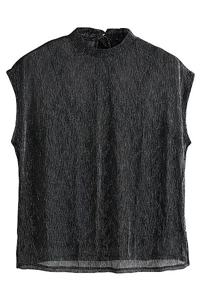 Next Blusentop Mehrlagiges, transparentes Metallic-Oberteil (2-tlg) günstig online kaufen