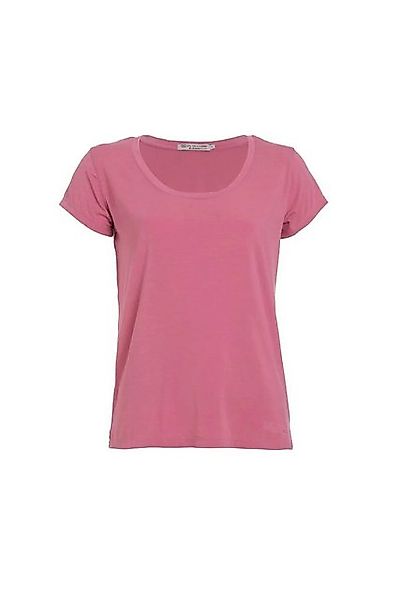 Silk and Cashmere T-Shirt Superweicher Modal-Cardigan – bequeme Freizeitkle günstig online kaufen