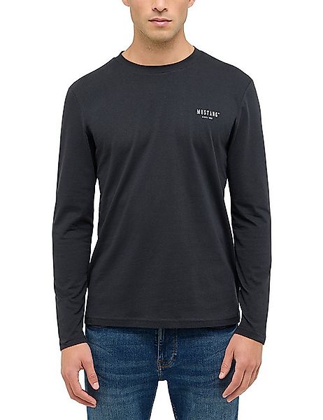 MUSTANG Langarmshirt Herren Style Asheville günstig online kaufen