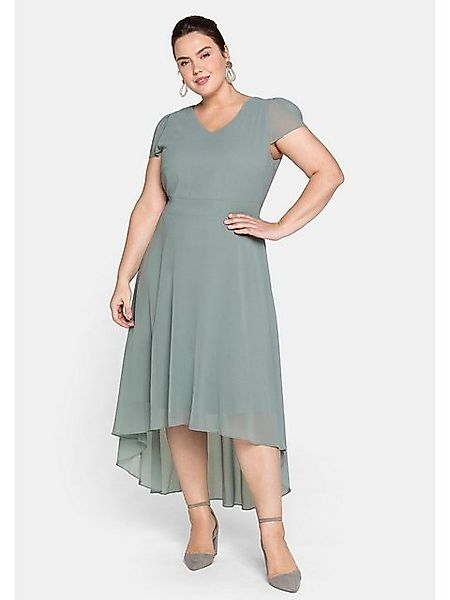 Sheego Abendkleid Große Größen mit Flügelärmeln günstig online kaufen