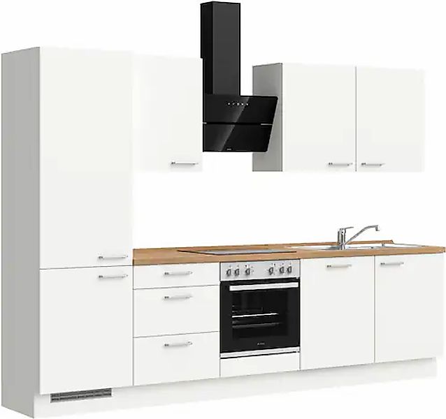 nobilia® Küchenzeile »"Touch II"«, vormontiert, Ausrichtung wählbar, Breite günstig online kaufen