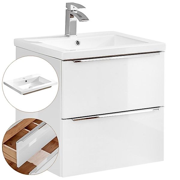 Lomadox Waschtisch TOSKANA-56, -Unterschrank 60cm mit günstig online kaufen