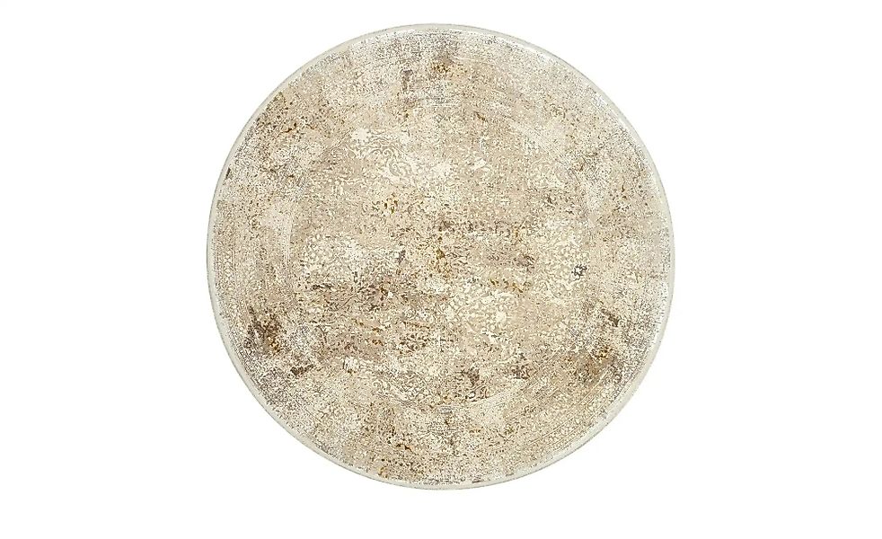 OCI DIE TEPPICHMARKE Teppich "CAVA" rund 8 mm Höhe Glanz Viskose, Hoch Tief günstig online kaufen