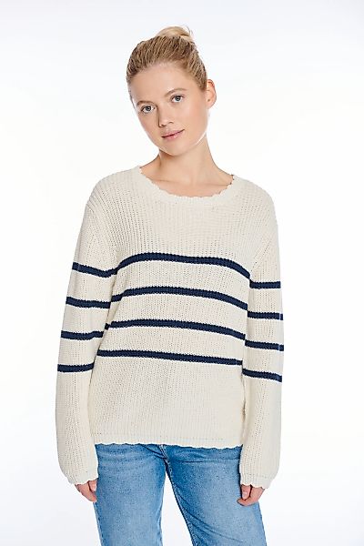 HaILY’S Strickpullover "LS C SK Vi44olet" günstig online kaufen