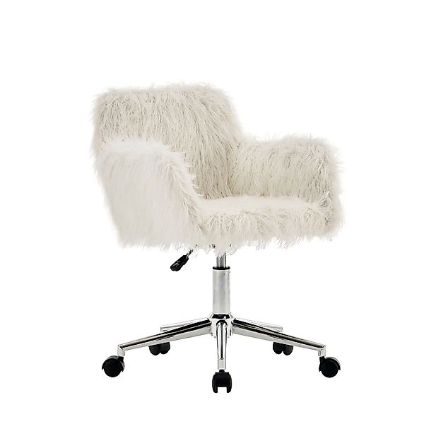 Bürostuhl ergonomisch, Höhenverstellbar, 360° Drehfunktion, verschleißfeste günstig online kaufen