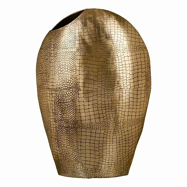 Vase 37 X 15 X 55 Cm Gold Metall günstig online kaufen