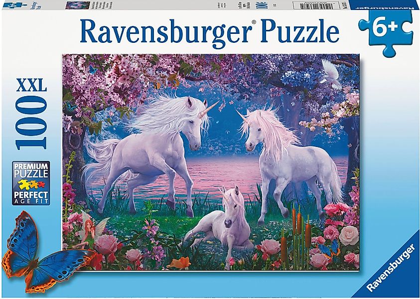 Ravensburger Puzzle Bezaubernde Einhörner, 100 Puzzleteile, günstig online kaufen