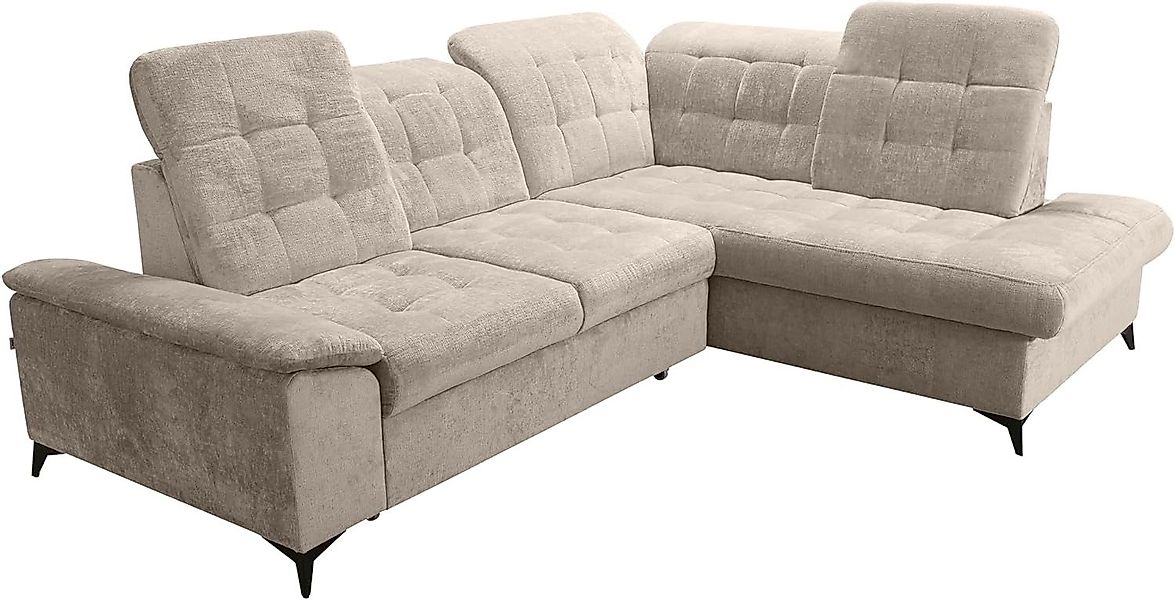 robin Ecksofa L-Form Ecksofa mit Schlaffunktion günstig online kaufen