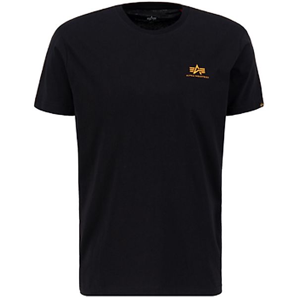 Alpha  T-Shirt Backprint T Camo Print - black/orange günstig online kaufen