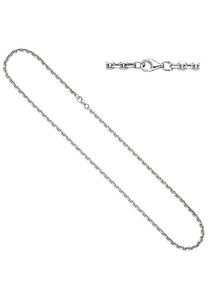JOBO Silberkette, Ankerkette 925 Silber diamantiert günstig online kaufen