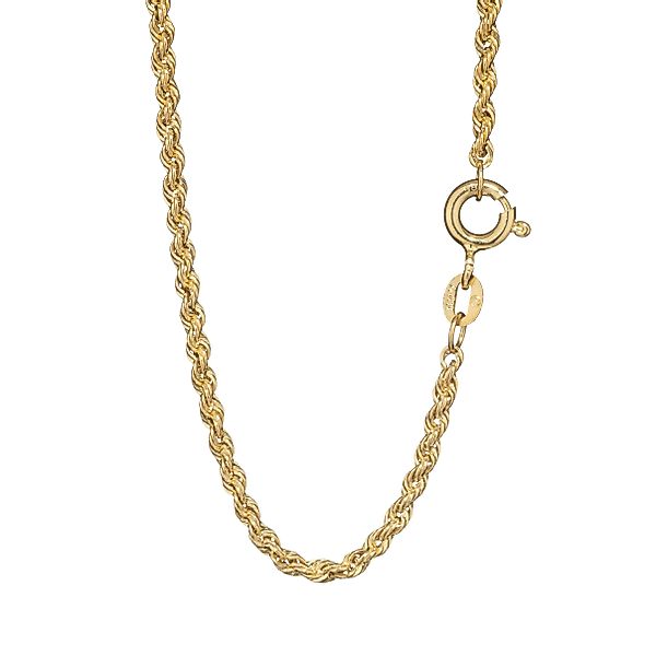 NKlaus Goldkette 45cm Zopfkette 585 Gelb günstig online kaufen