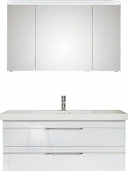 Saphir Badmöbel-Set »Balto Sprint 2-teilig, Mineralmarmor-Waschtisch mit LE günstig online kaufen