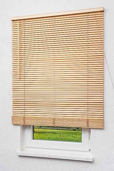 LYSEL® Jalousie Holz 25mm Esche, HxB günstig online kaufen