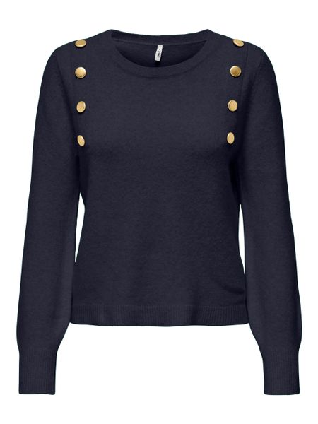 ONLY Strickpullover ONLJEANETT LIFE LS BUTTON günstig online kaufen