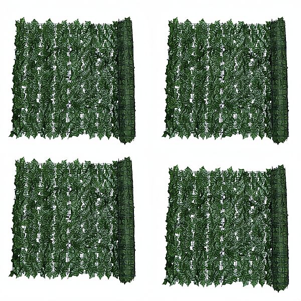 BlingBin Kunsthecken-Sichtschutz Künstliche Hecke Außenbereich Gartenzaun günstig online kaufen
