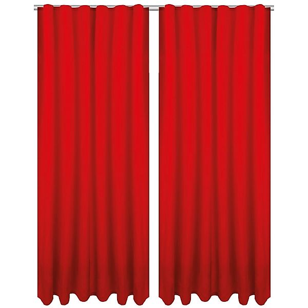 Bestlivings 2er Set Dekoschal Ellen Universalband Inkl. Raffhalter 140 cm x günstig online kaufen