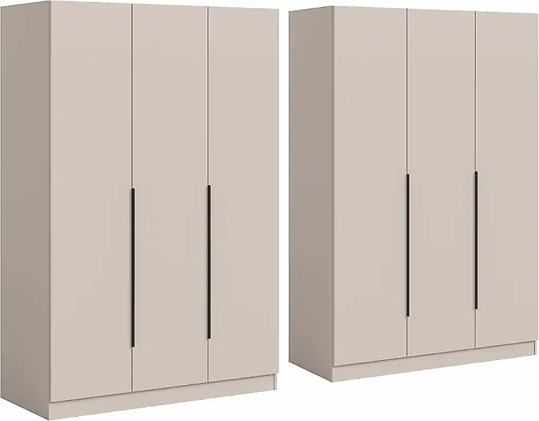 Home affaire Schrank-Set "Skarde moderner Kleiderschrank Schlafzimmerschran günstig online kaufen