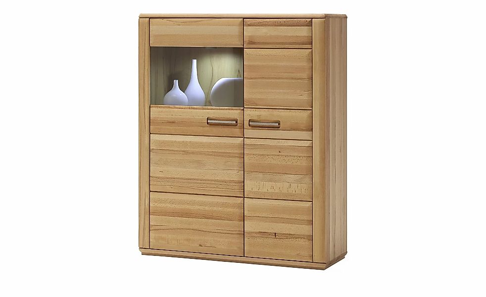 Woodford Kombi-Highboard  Dio ¦ holzfarben ¦ Maße (cm): B: 107 H: 131 T: 38 günstig online kaufen