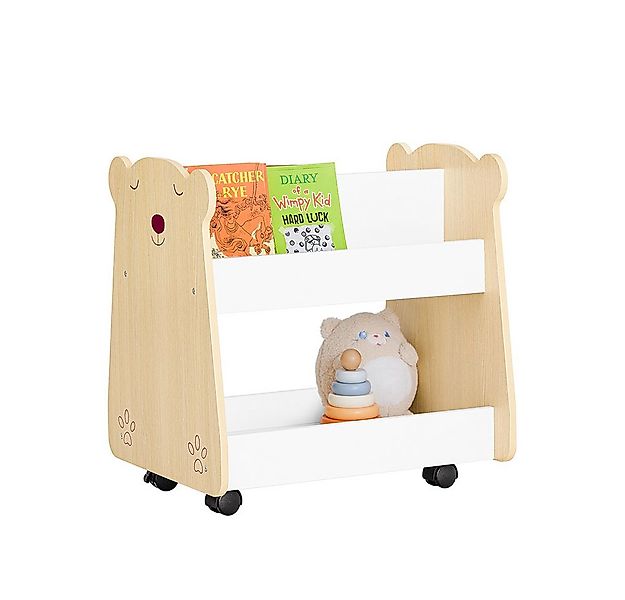 SoBuy Kinderregal KMB103, mit Rollen Organizer für Kinder Aufbewahrungsschr günstig online kaufen