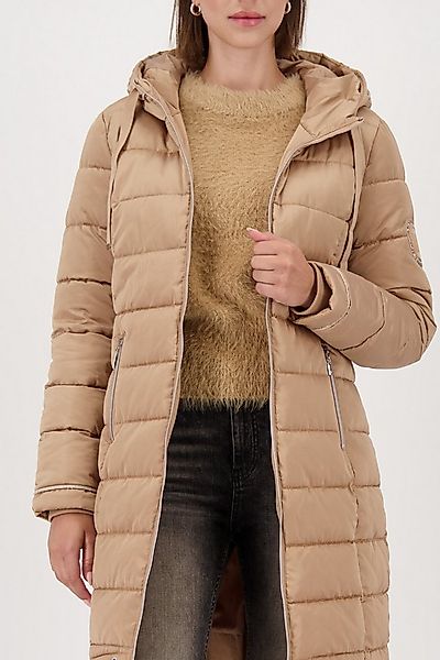 Monari Steppmantel Regular fit mit Rundhalsausschnitt und Kapuze günstig online kaufen