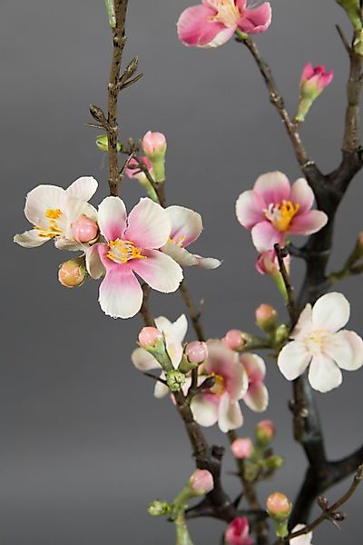 Kunstblume Künstlicher Kirschblütenzweig / Ast 75x30cm günstig online kaufen
