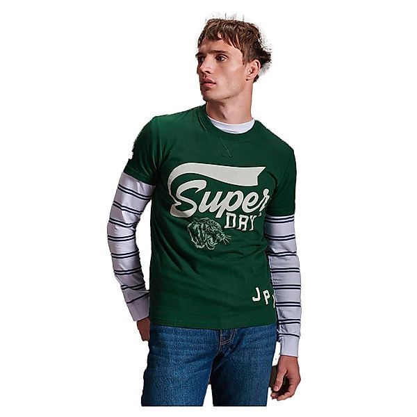 Superdry Track&field Classic Kurzarm T-shirt 2XL Enamel Green günstig online kaufen