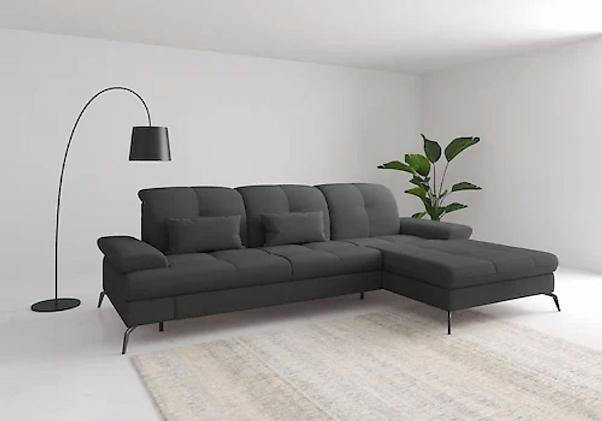 sit&more Ecksofa »Amica«, inkl Sitztiefenverstellung und Armteilverstellung günstig online kaufen
