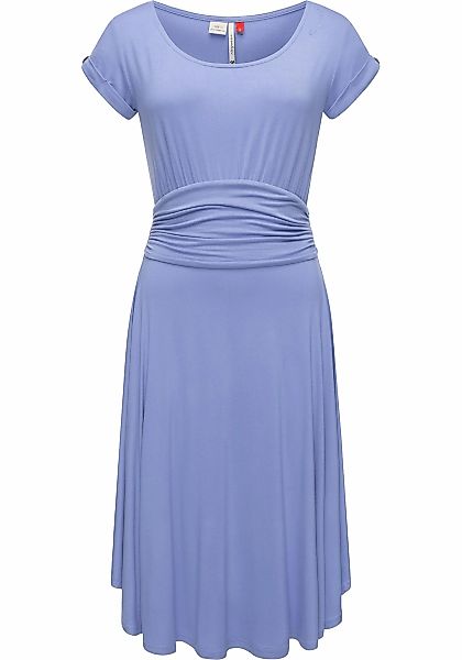 Ragwear Sommerkleid "Yvone Solid", leichtes Jersey-Kleid mit Taillengürtel günstig online kaufen