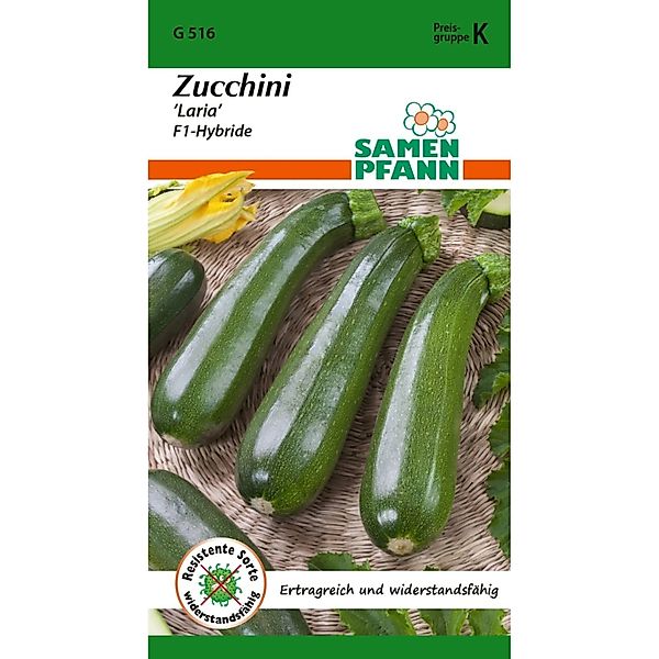 SAMEN PFANN Zucchini Laria günstig online kaufen