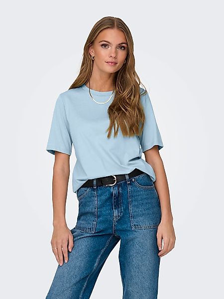 ONLY Kurzarmshirt "ONLONLY S/S TEE JRS NOOS" regular fit, casual, Single Je günstig online kaufen