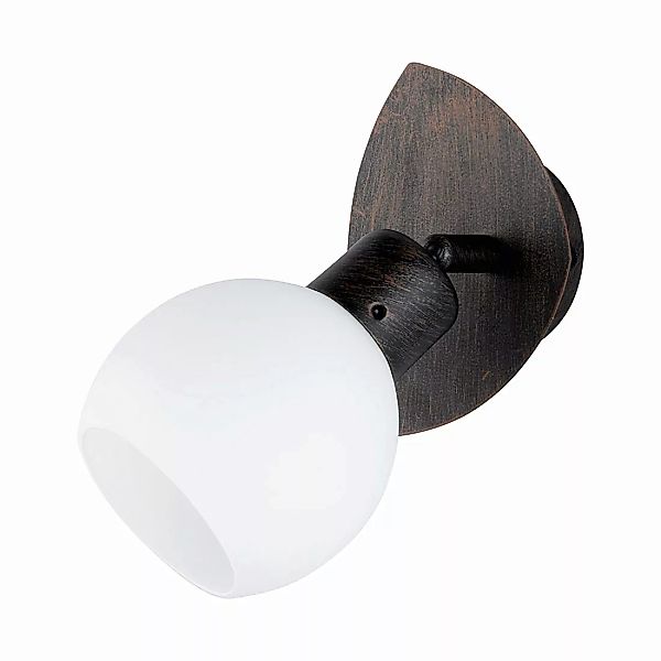 home24 Trio LED-Spot Modern Metall Rost Antik 13x19x9 cm (BxHxT) 1-flammig günstig online kaufen