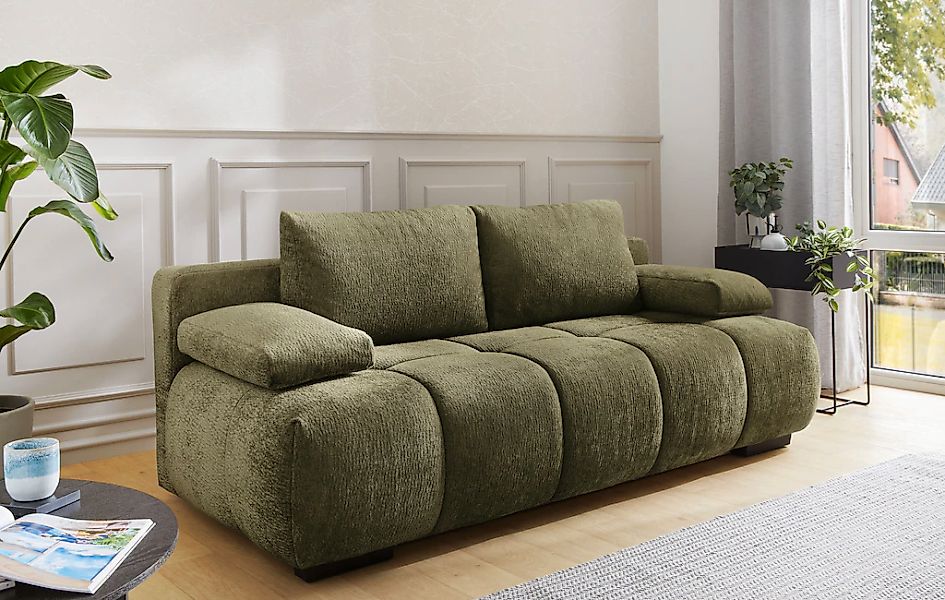 Jockenhöfer Gruppe Schlafsofa "Reno, B: 213 cm, Liegefl. 148x200 cm" mit Be günstig online kaufen