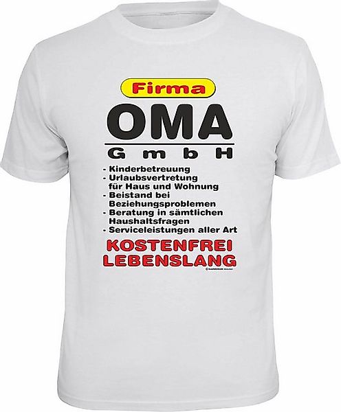 RAHMENLOS® T-Shirt als Geschenk für die (werdende) Oma: Firma Oma GmbH günstig online kaufen