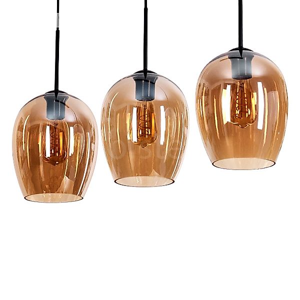 hofstein Pendelleuchte Pendellampe aus Metall/Glas in günstig online kaufen